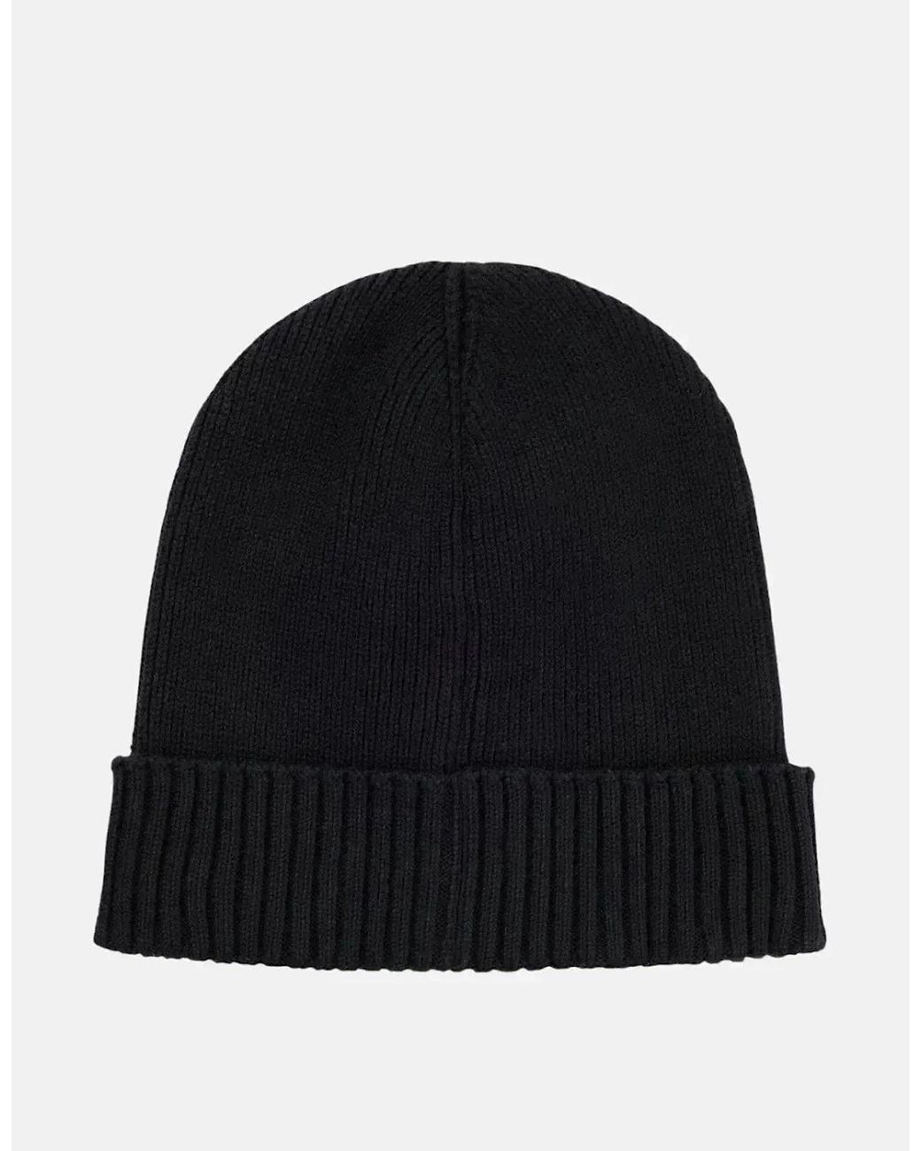 Boss Black Boss Asic-X Cotton Wool Beanie Dark