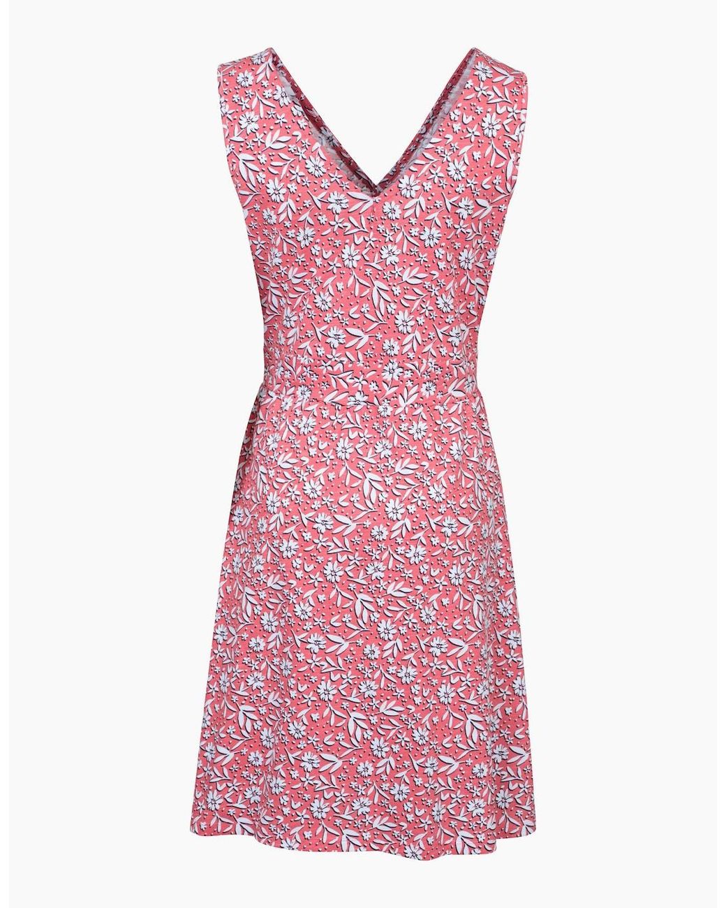 Mountain Warehouse Pink Ladies Newquay Blossom Sleeveless Midi Dress
