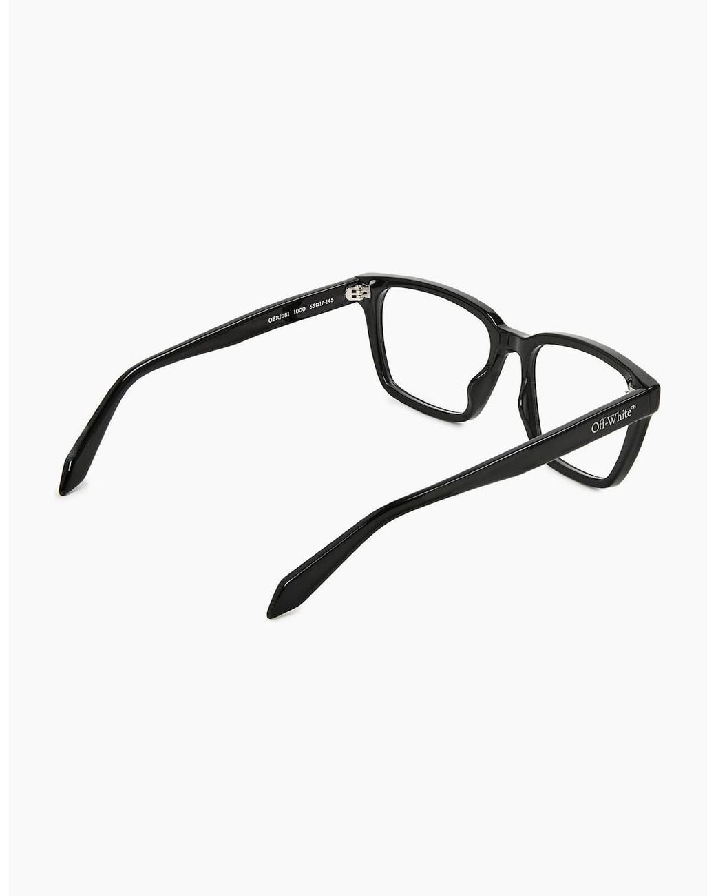 Off-White c/o Virgil Abloh Black Off Eyewear Style 8I for men
