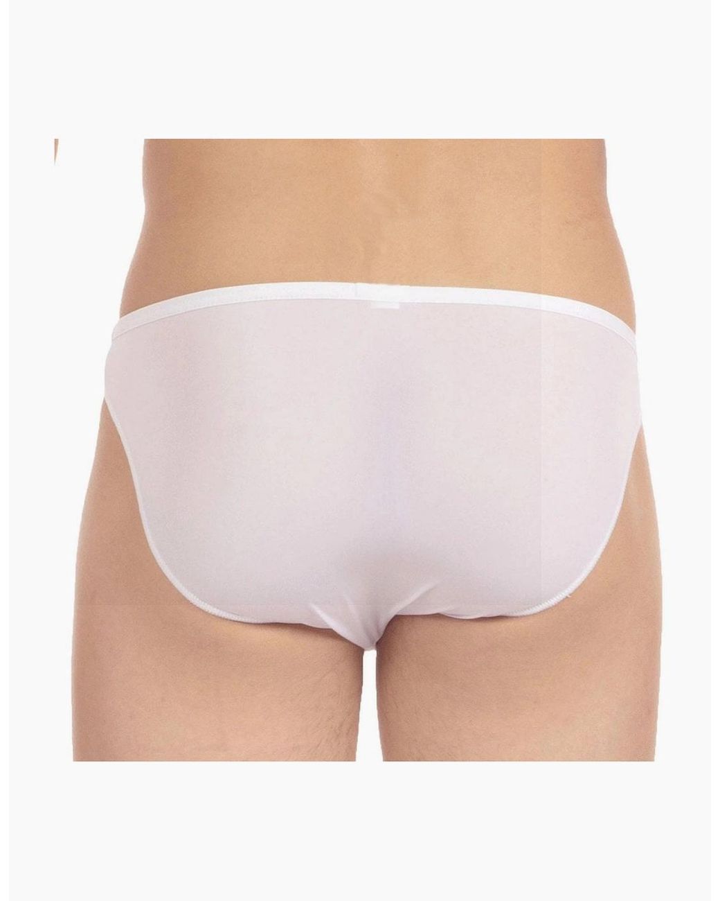Hom White Plume Ultra-Light Brief for men