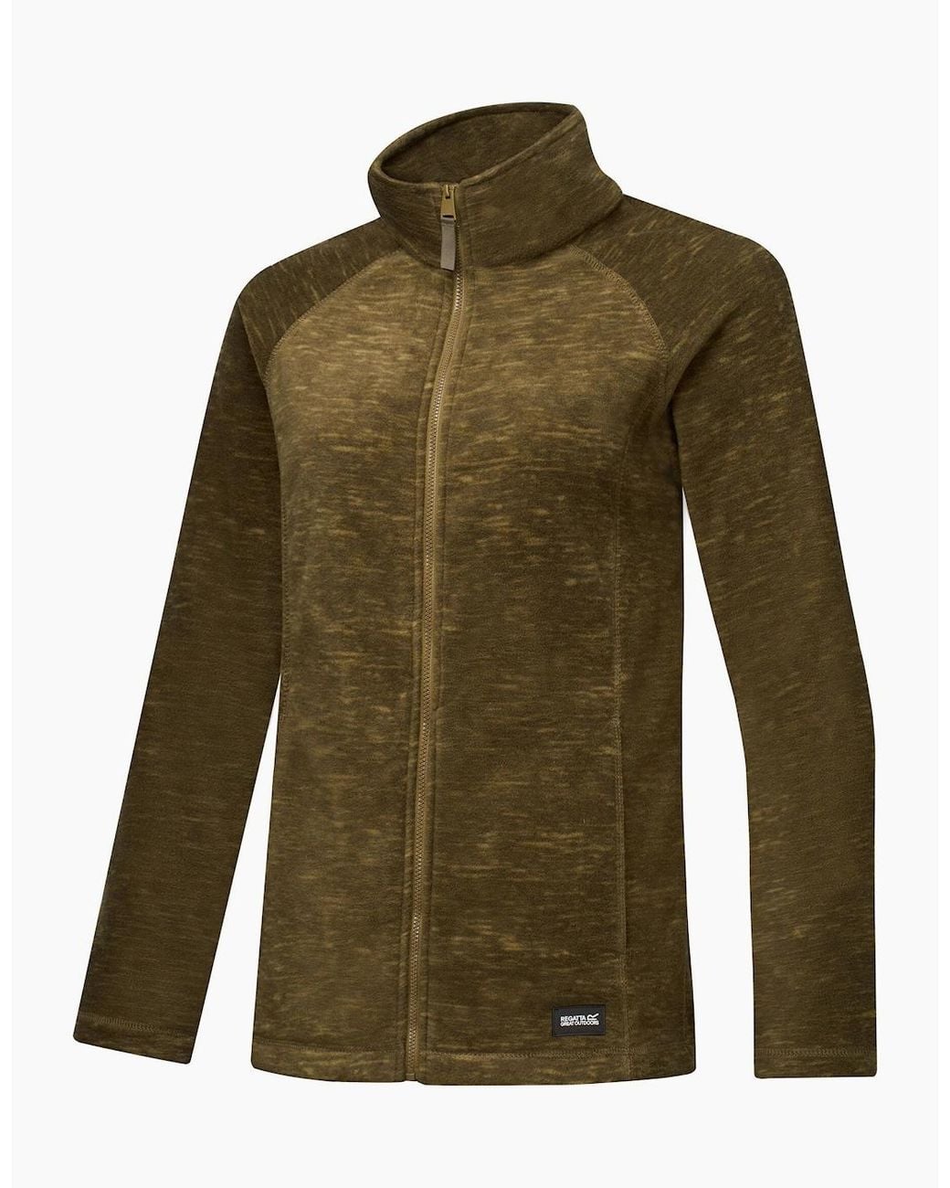 Regatta Green Ladies Mayse Full Zip Fleece Jacket