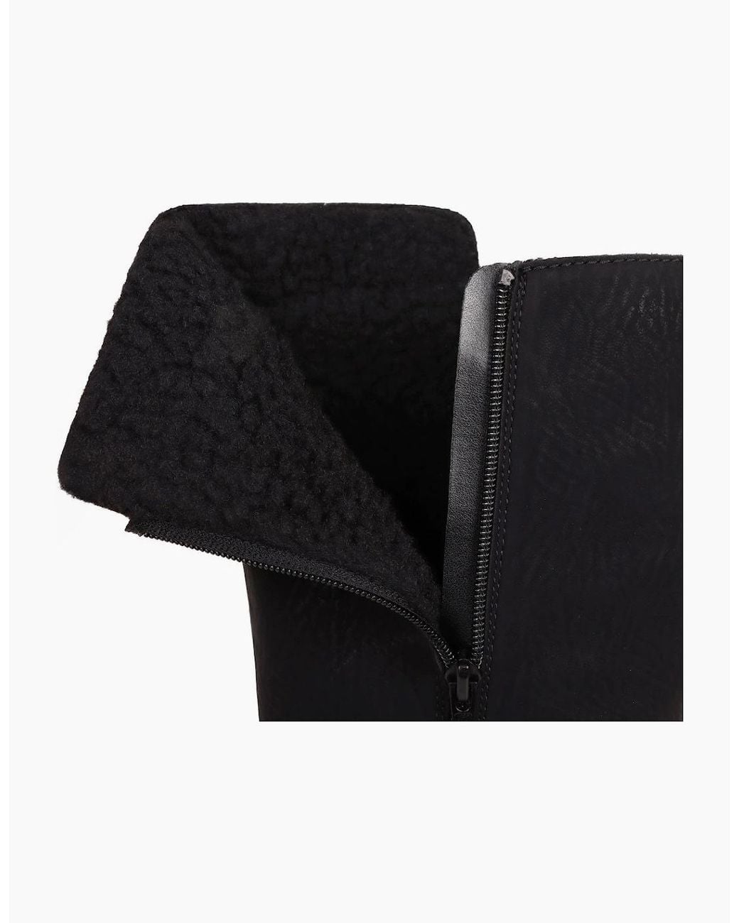 Rieker Black Burton Knee High Boots