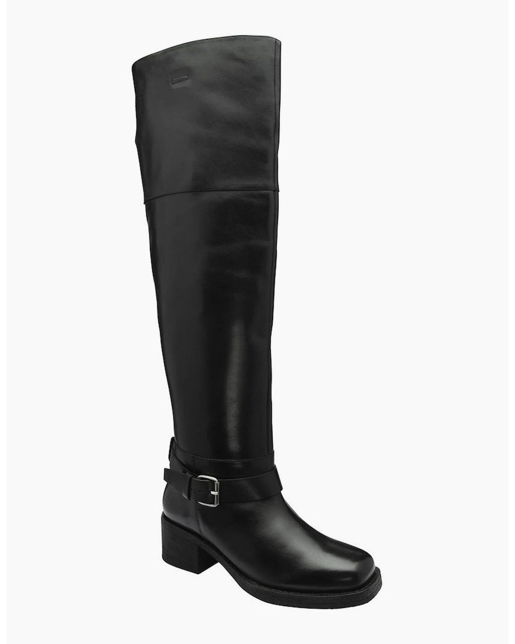 Ravel Black Colwell Knee High Boots