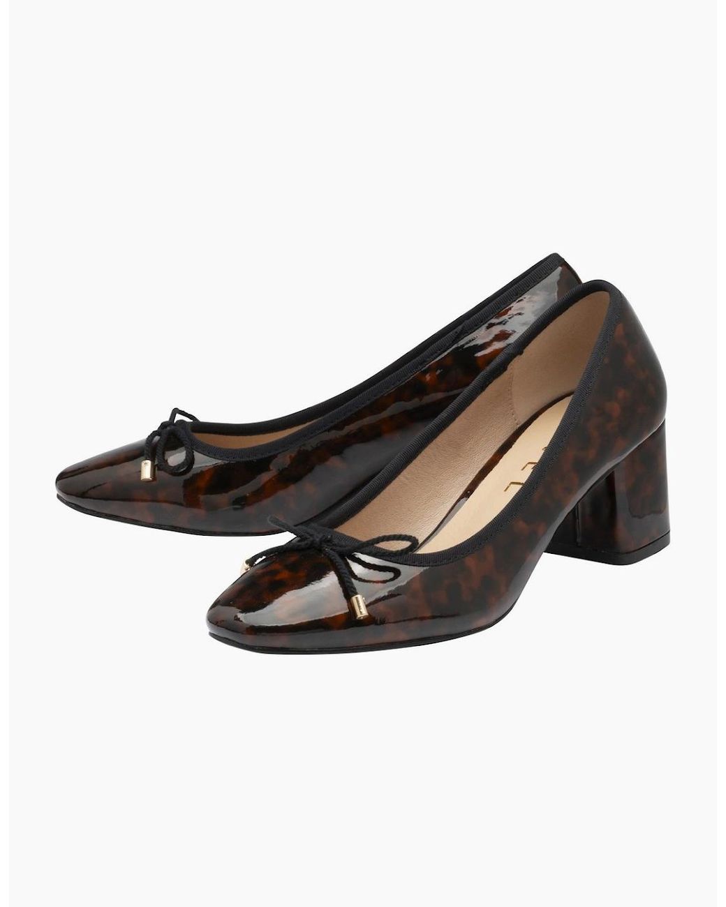 Ravel Black Darton Court Shoes