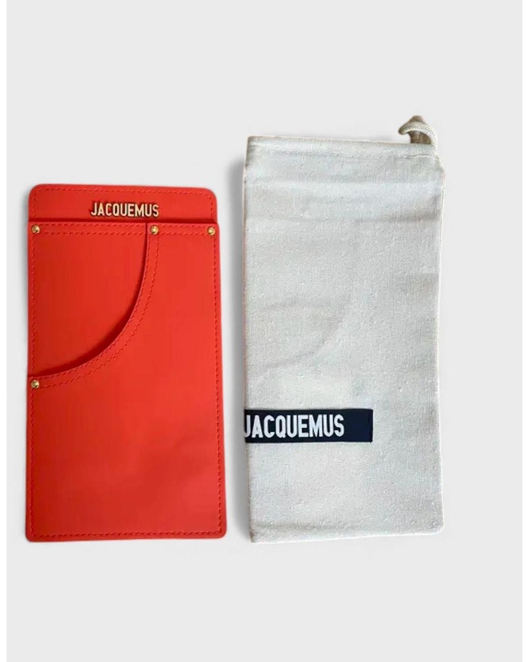 Jacquemus Red La Poche