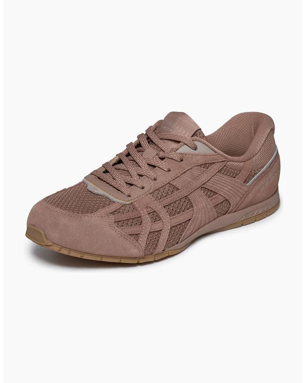 Skechers Brown Retro Lite Oshare Trainers