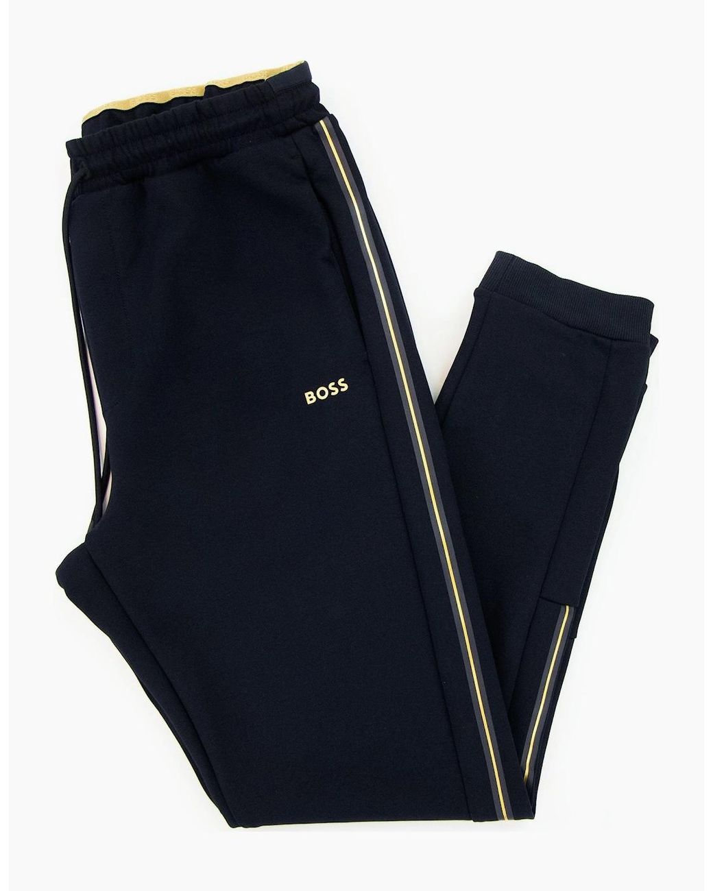 Boss Blue Hadiko 1 Bottoms Side Stripe Dark 402 for men