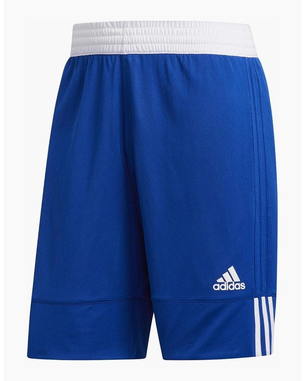 Adidas Blue Spee Rev Shr Basketball Short for men