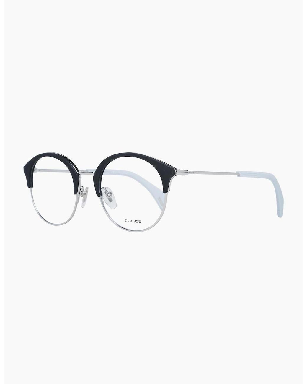 Police White Optical Frame Vpl730 579Y 50