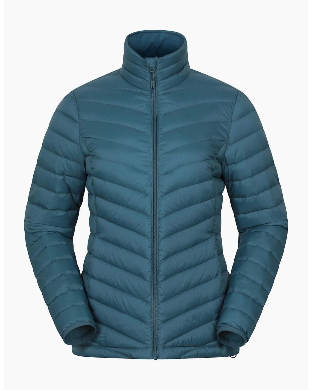 Mountain Warehouse Blue Ladies Extreme Ii Featherweight Down Jacket