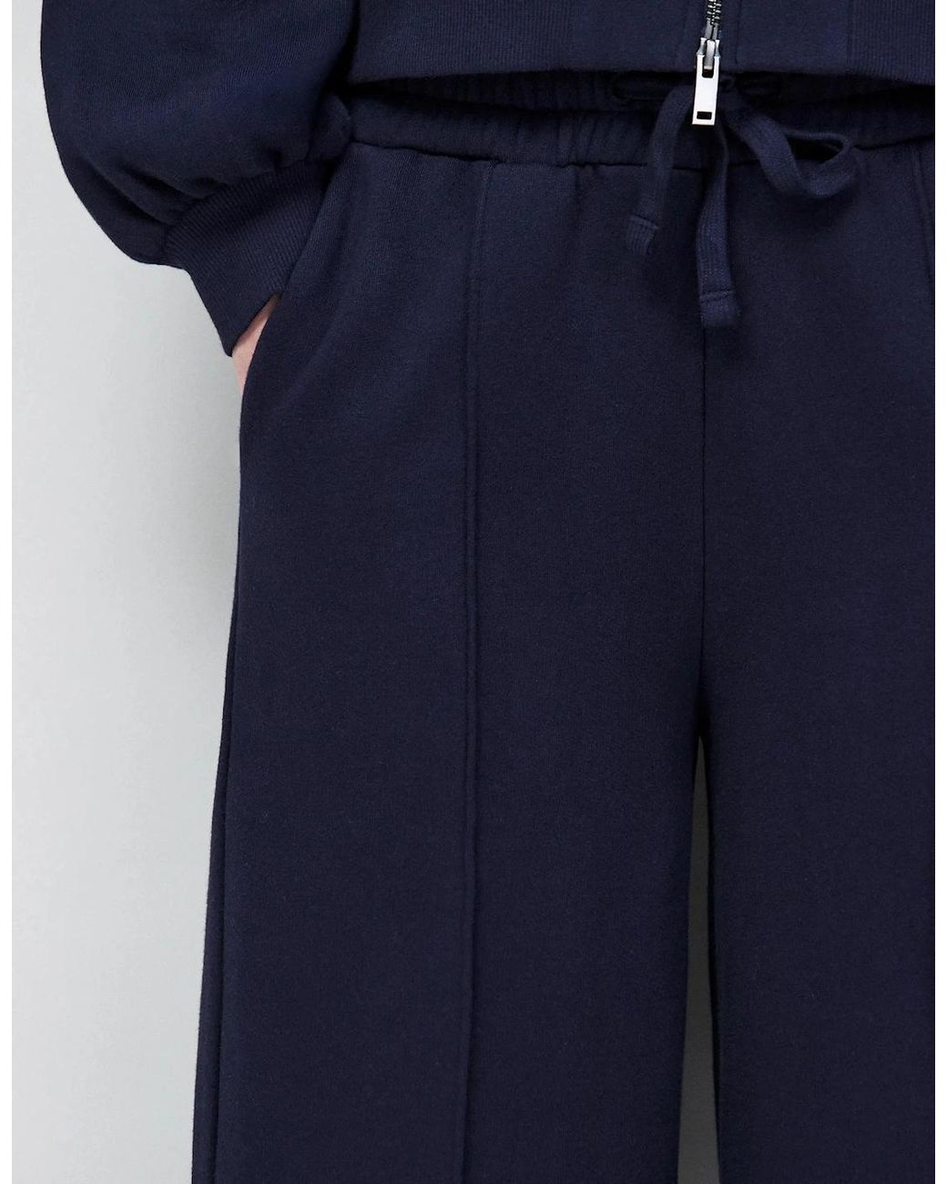 Ro&zo Blue Wide Leg Sweatpants