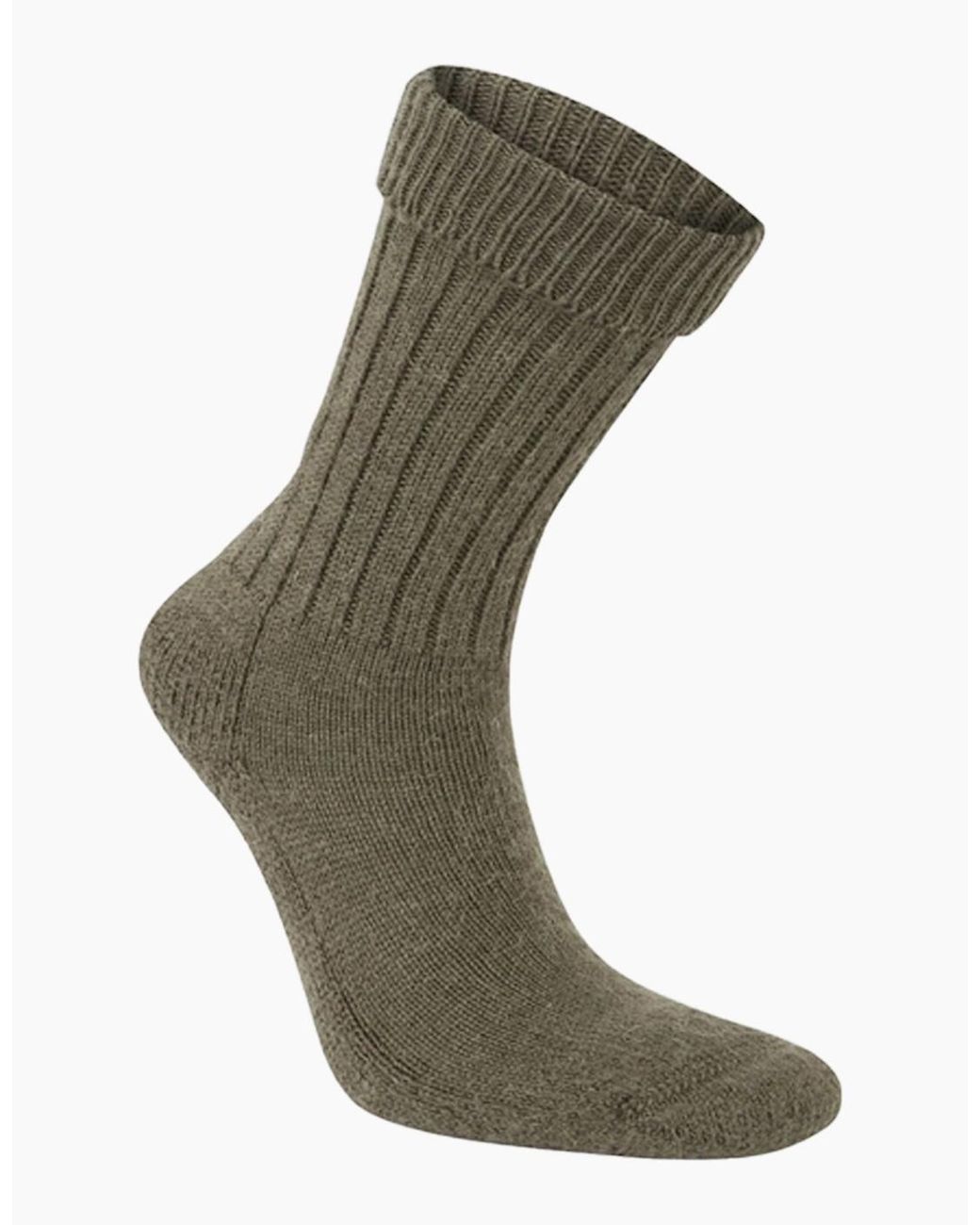 Craghoppers Green Adult Hiker Wool Boot Socks