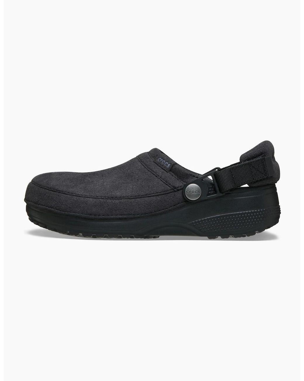 CROCSTM Black Classic Crafted Vegan Textile Blend Clogs