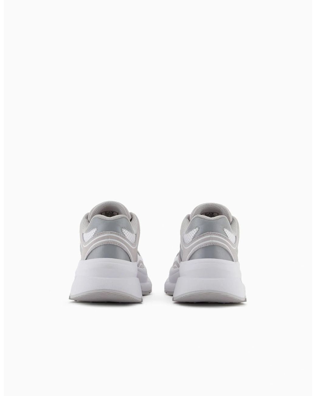 EA7 White Crave Sneaker for men
