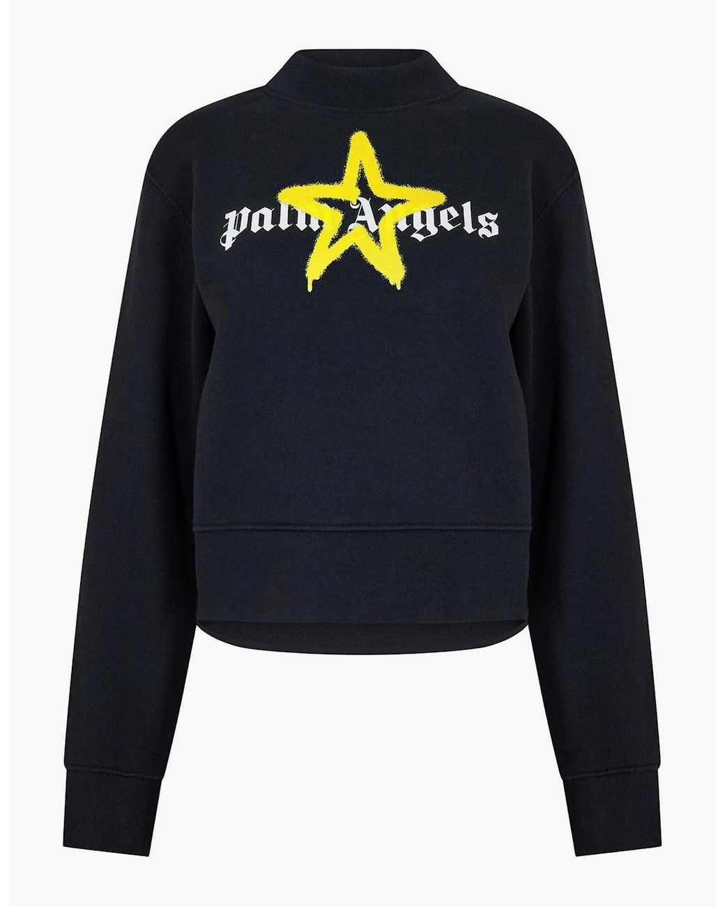 Palm Angels Blue Palm Star Fit Crew
