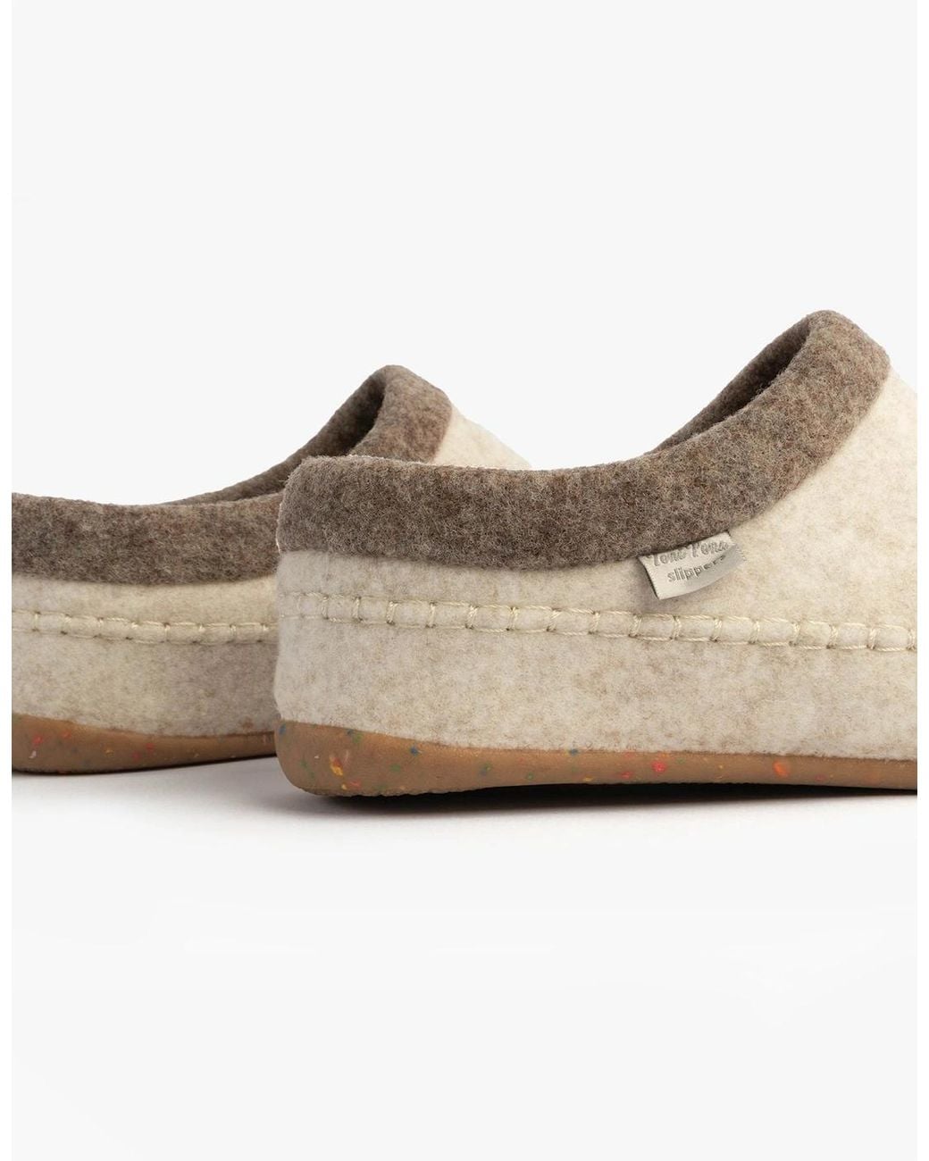 Toni Pons White Albons Wedge Mule Slippers