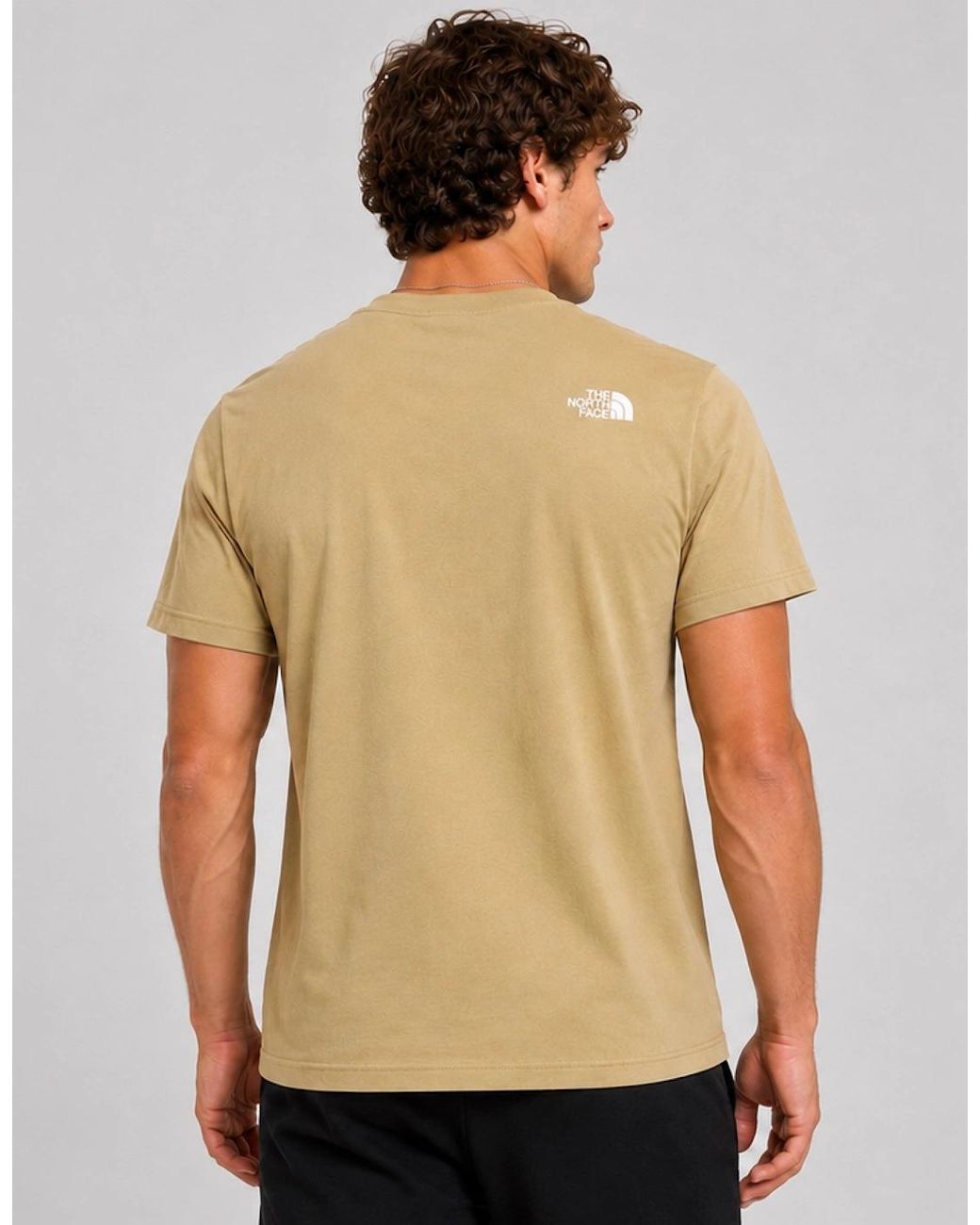The North Face Natural M New Peak Ss T-Shirt for men