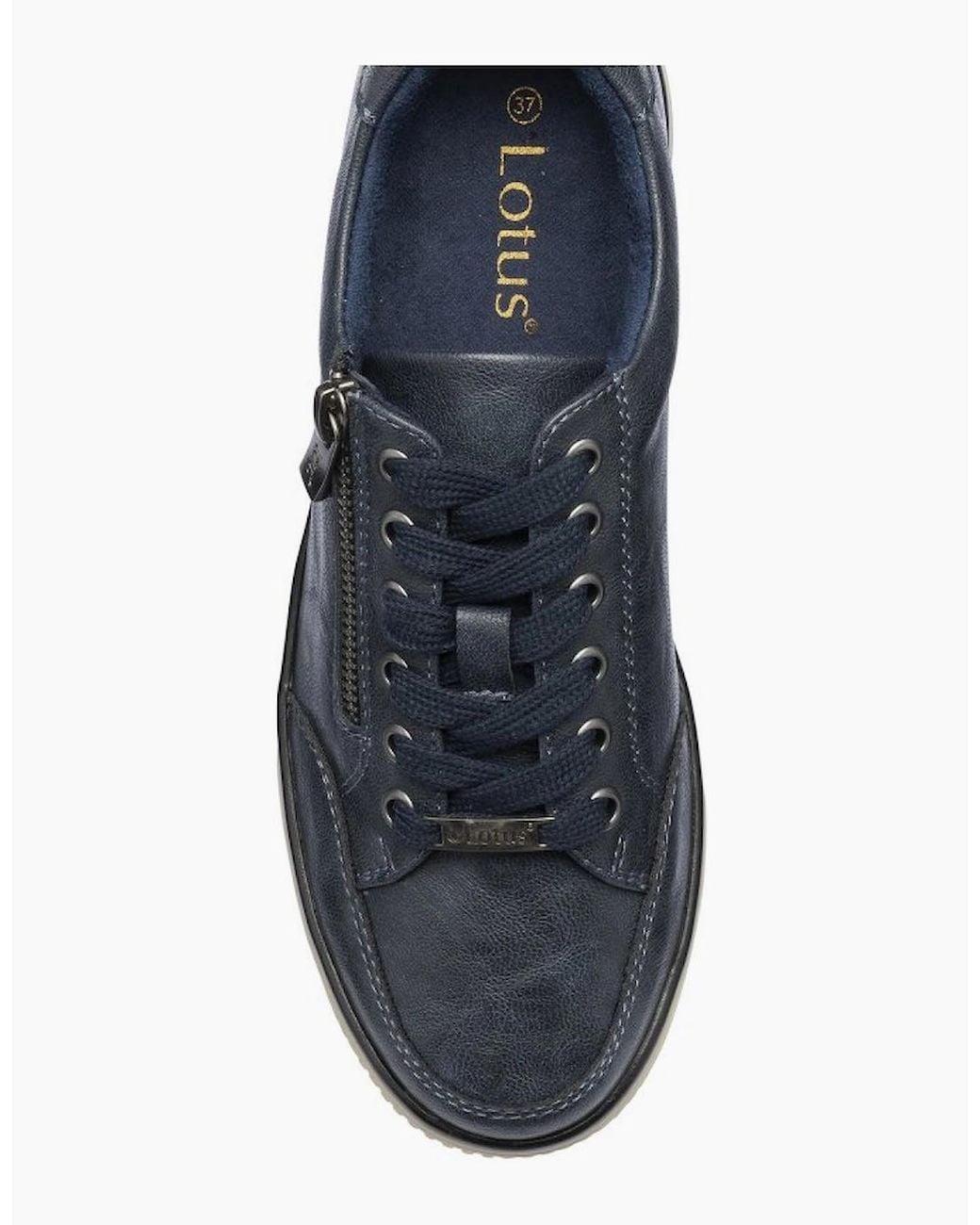 Lotus Blue Ginny Trainers