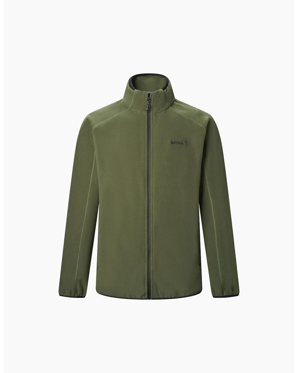 Regatta Green Hadfield Full Zip Fleece Jacket for men
