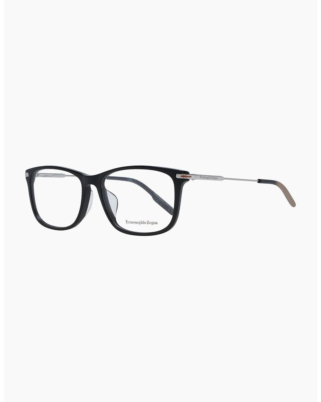 Zegna Black Optical Frame Ez5233-D 001 56 for men