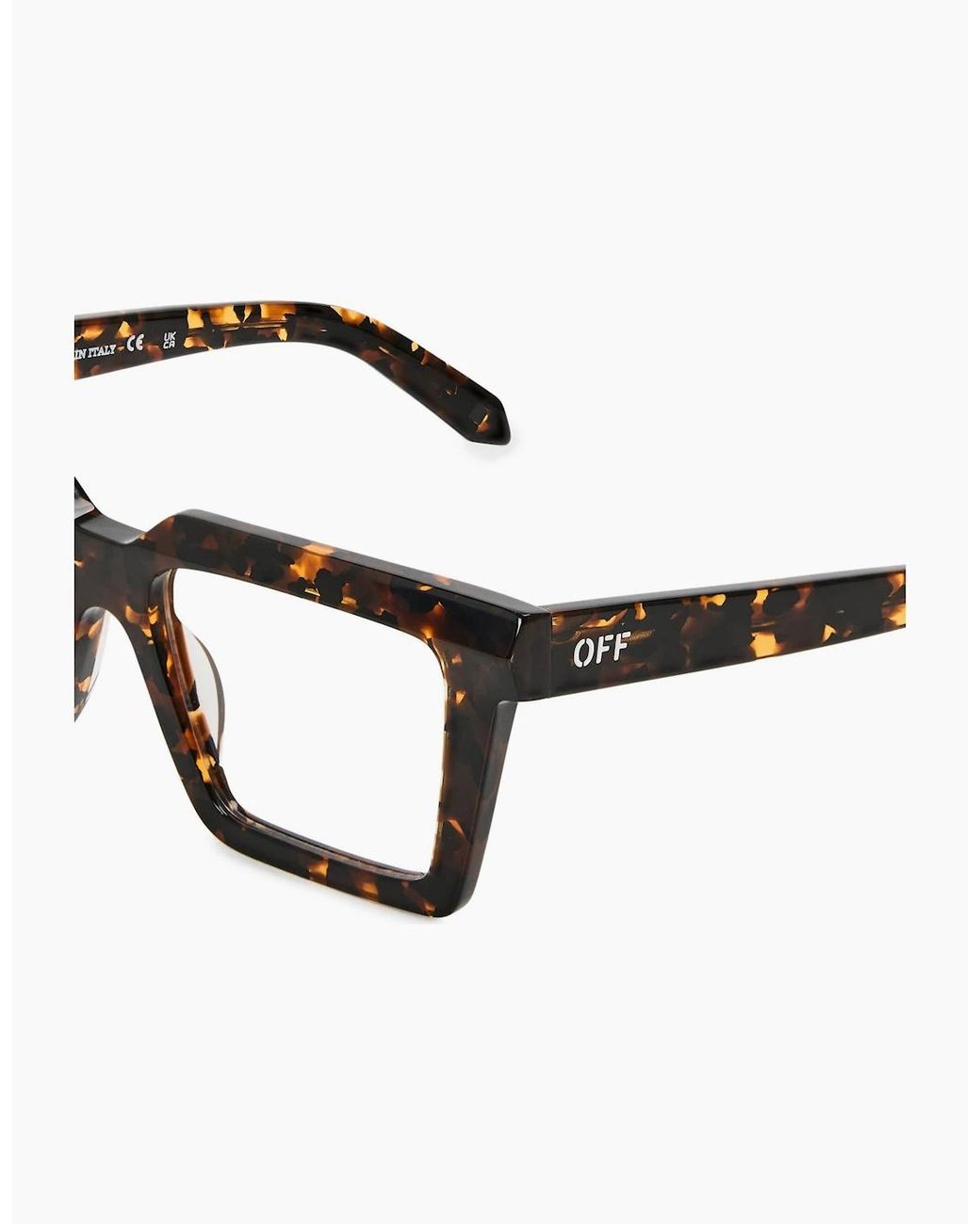 Off-White c/o Virgil Abloh Brown Off Eyewear Style 82 for men