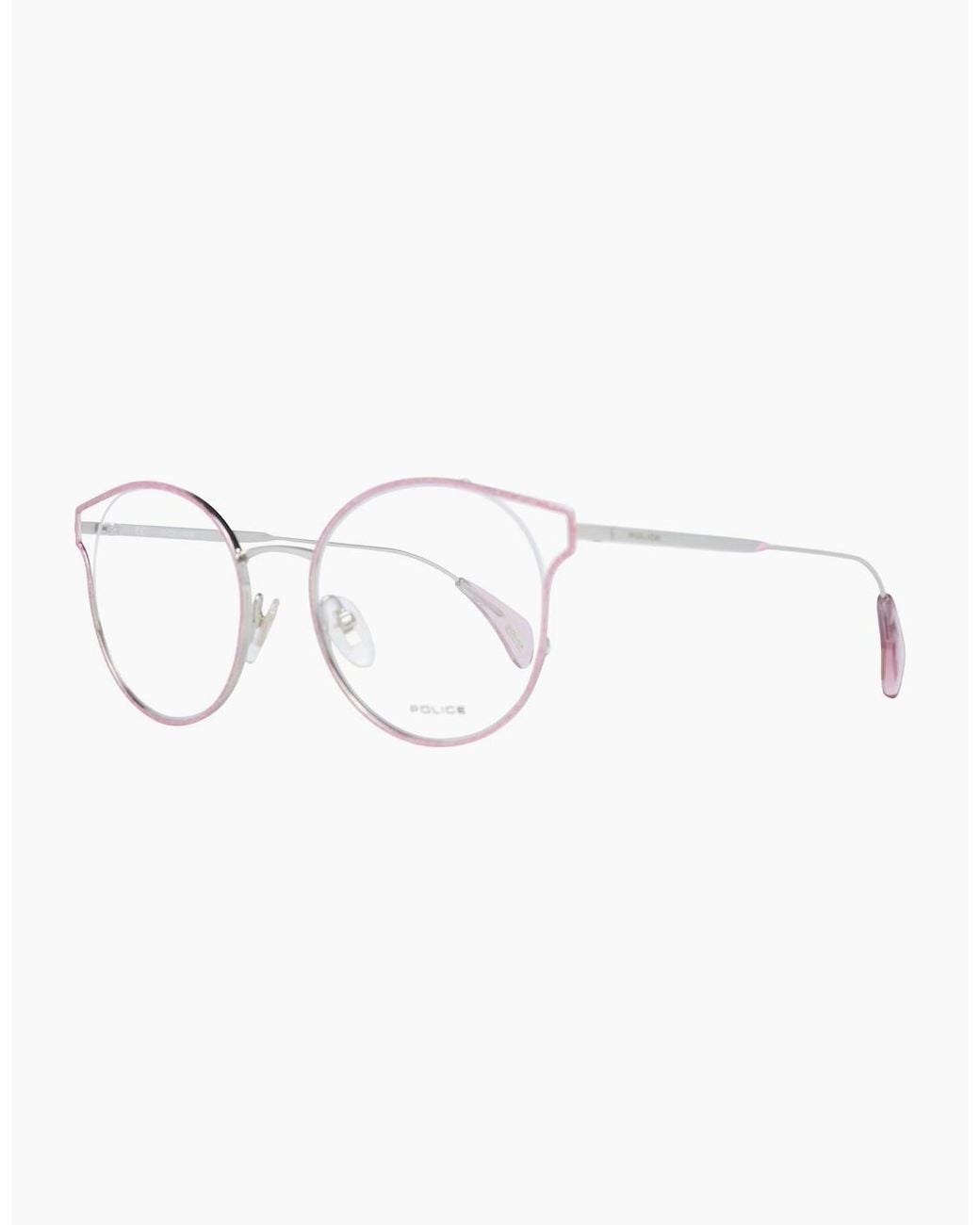 Police Pink Optical Frame Vpl926 0Sna 50