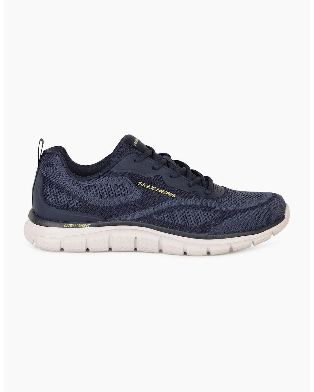 Skechers Blue Track Lace Trainers for men