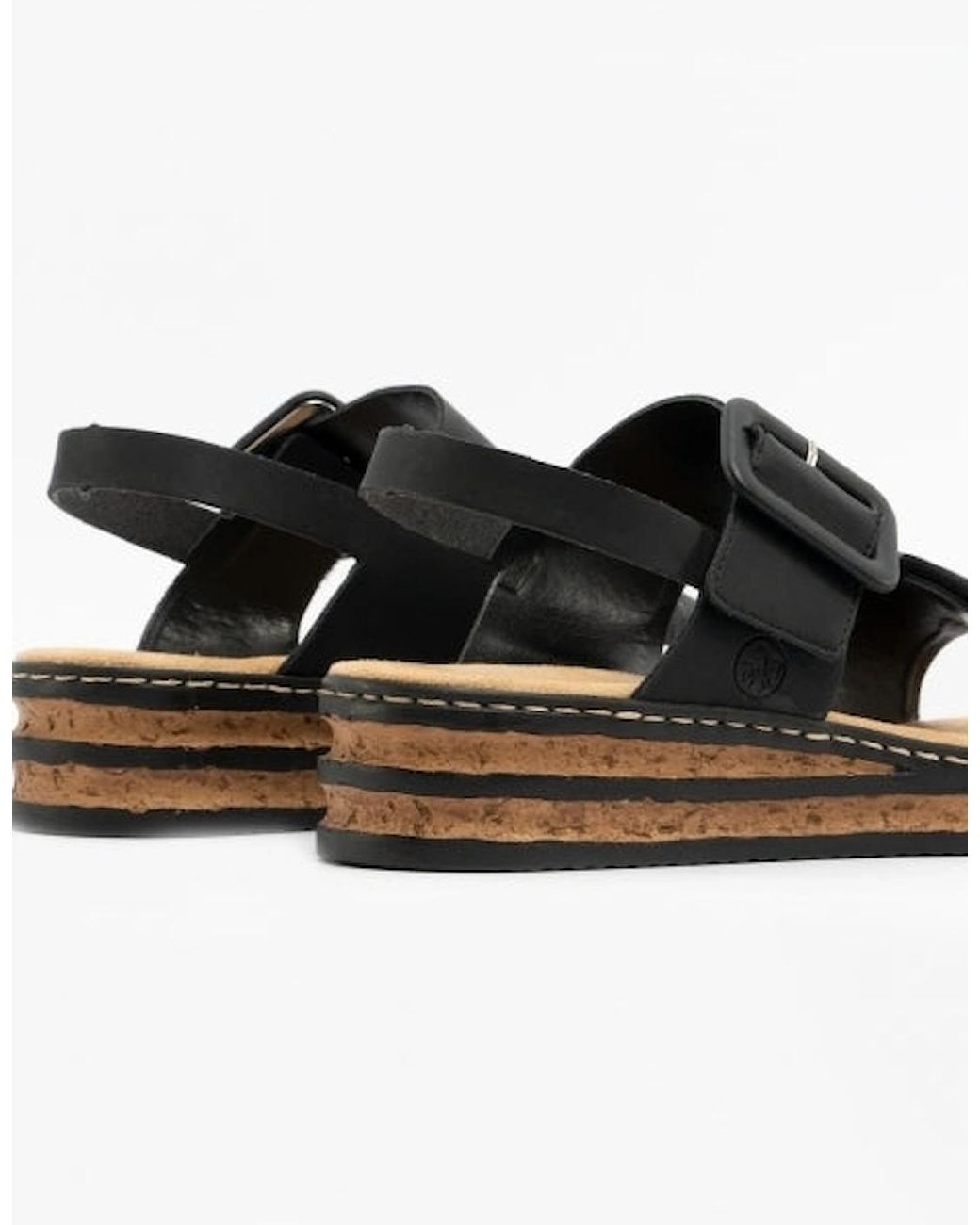 Rieker Black 62950-00 Sandals
