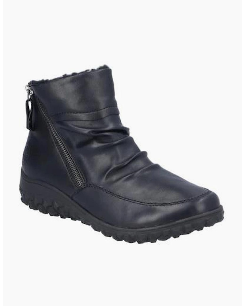 Rieker Blue Ladies Boots 59585-01