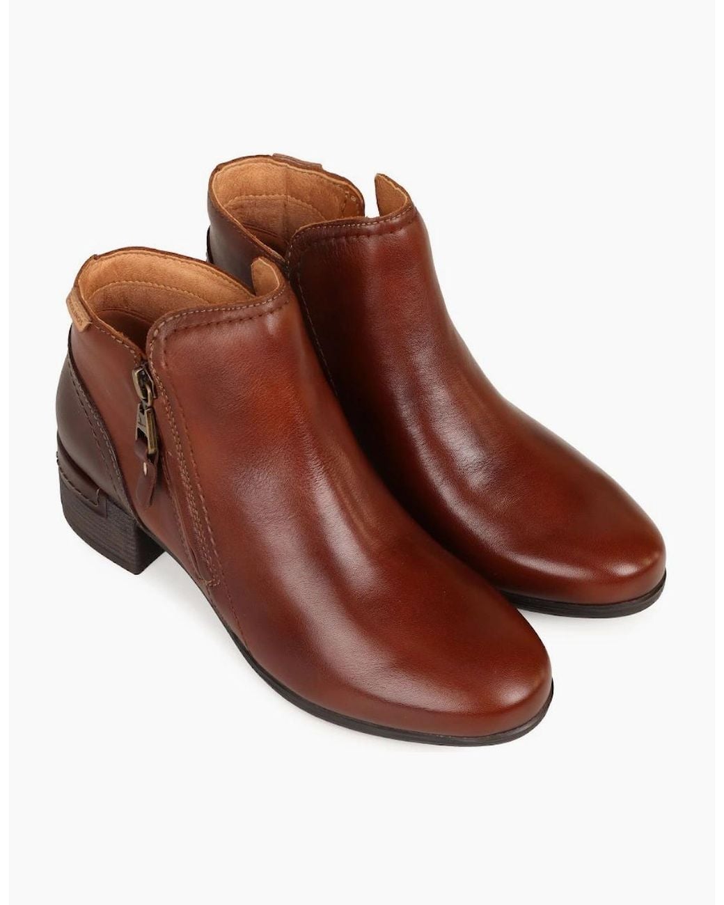 Pikolinos Brown Milly Ankle Boots
