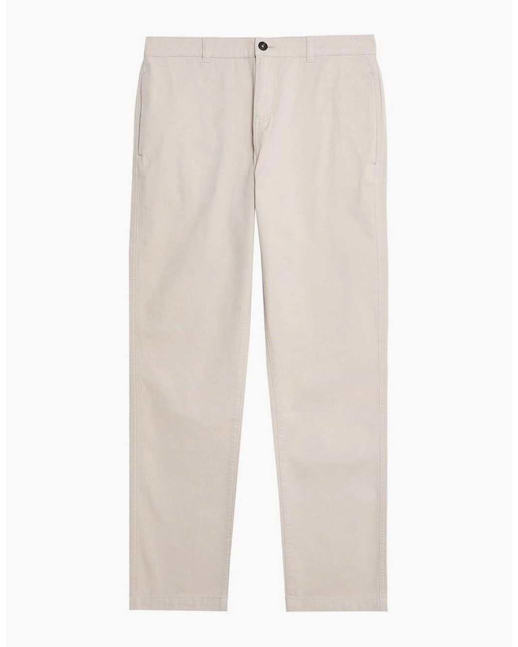 Lyle & Scott White Lyle & Scott Straight Leg Chino Cove for men