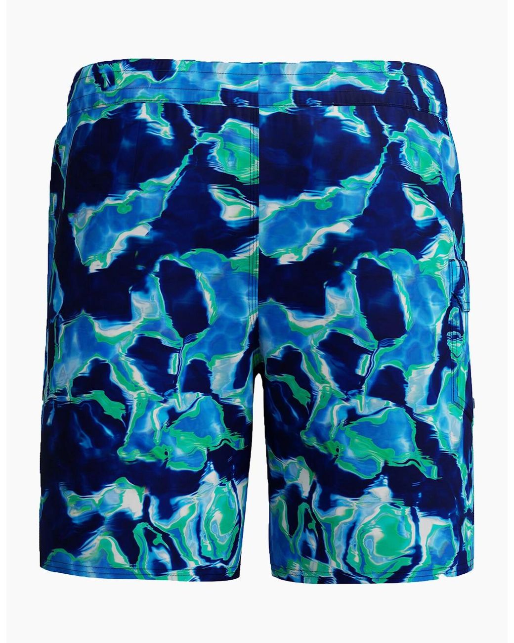Speedo Blue Lookout Graphic Print Boardshorts for men