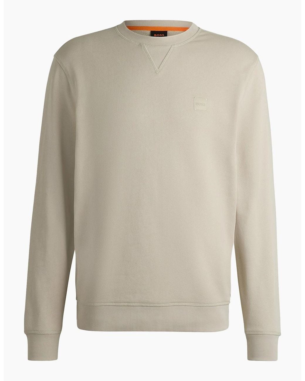 Boss White Boss New Westart Crew Sweat