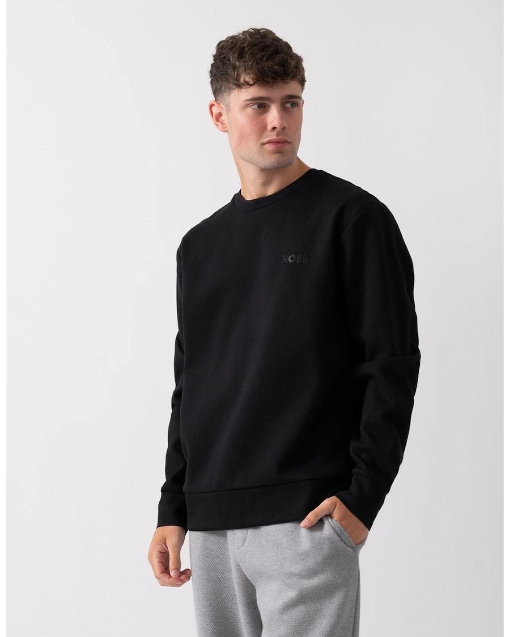 Boss Black Boss Salbo Mirror Sweatshirt for men