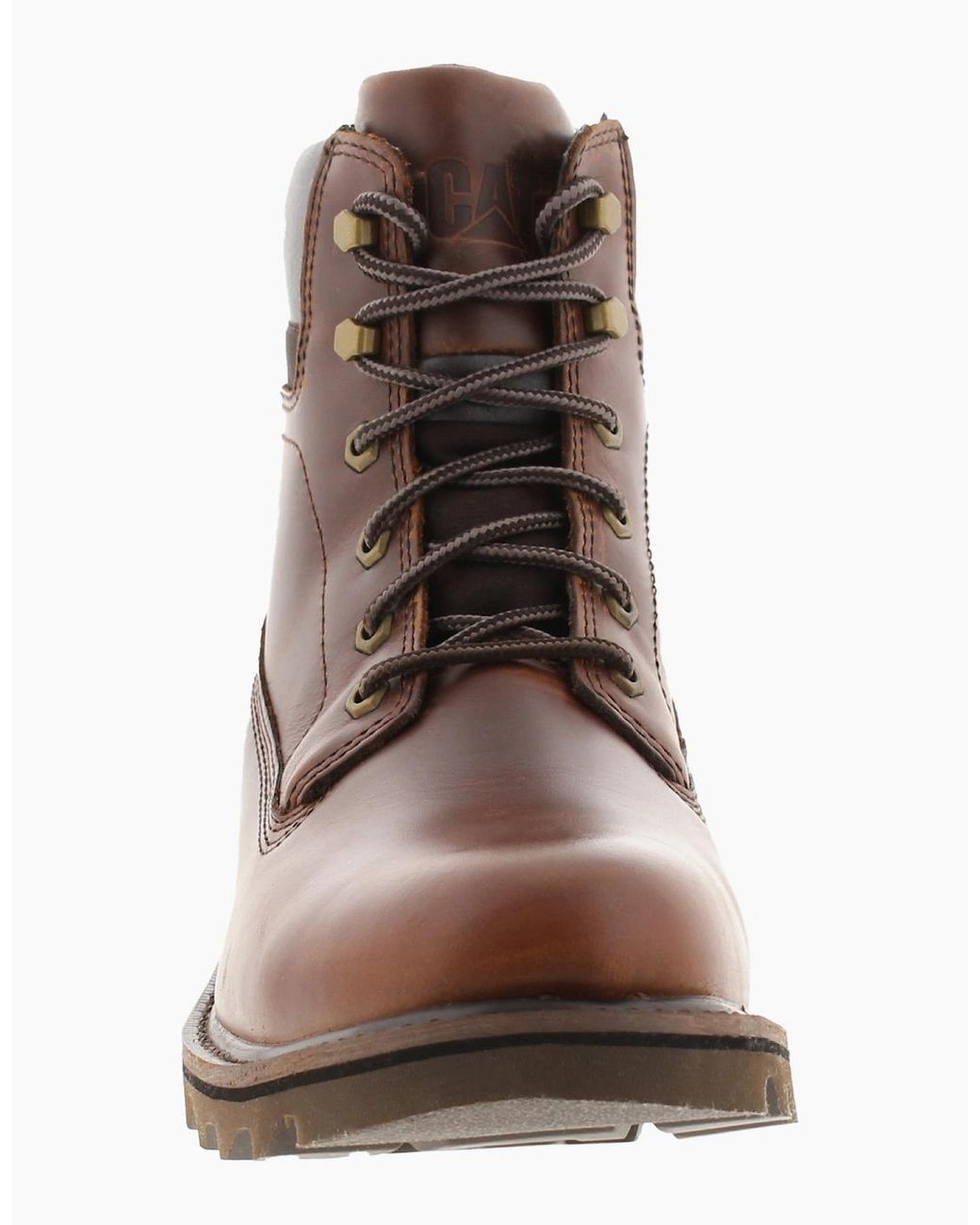 Caterpillar Brown Deplete Wp Boots Uk Size for men