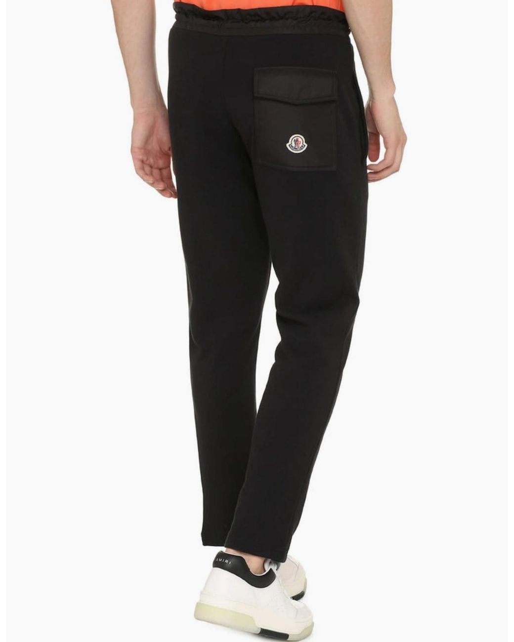 Moncler Black Born To Protect Sweatpants