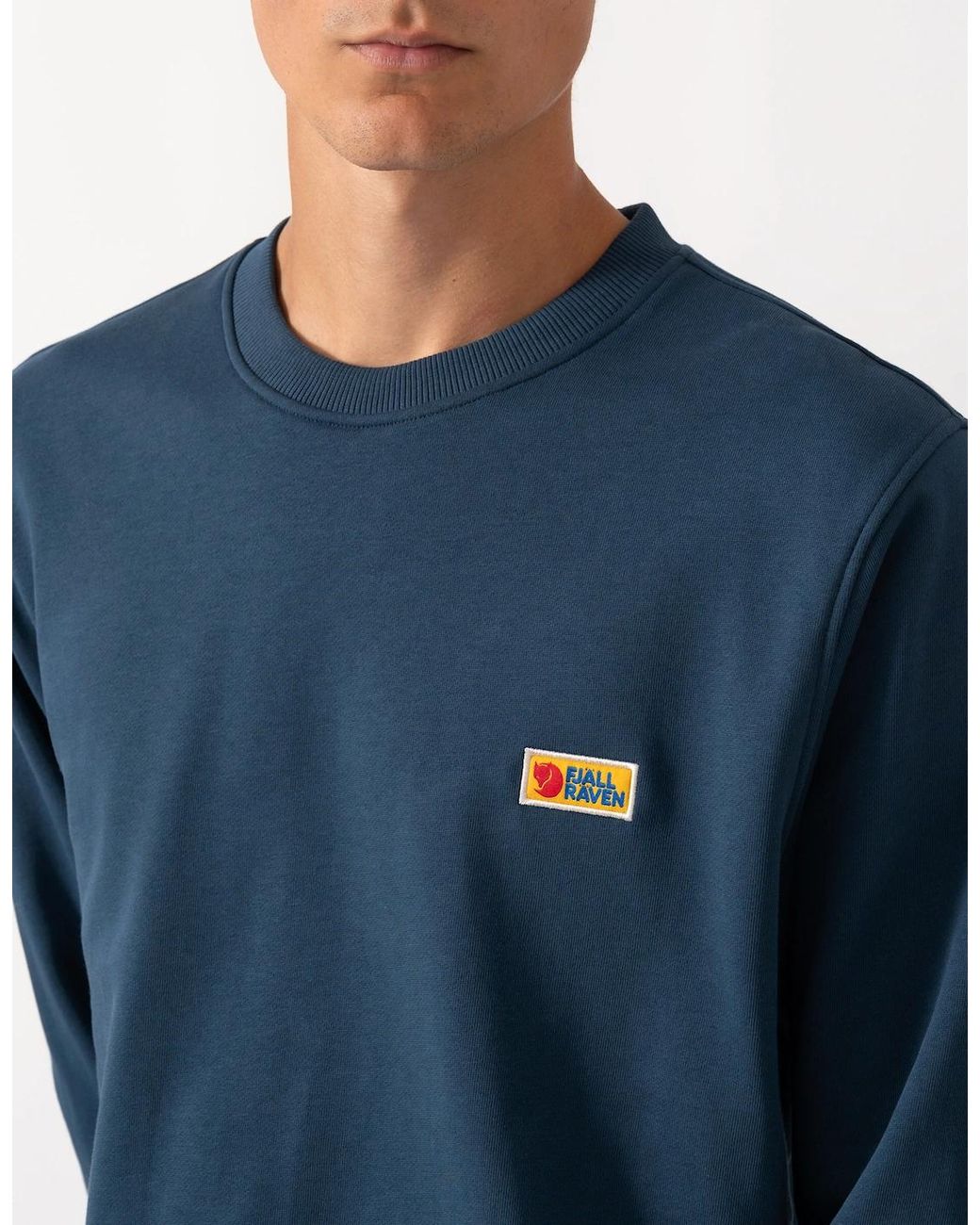 Fjallraven Blue Vardag Sweater for men