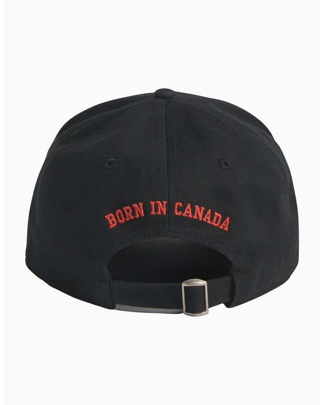 DSquared² Black 1964 Logo Hat for men