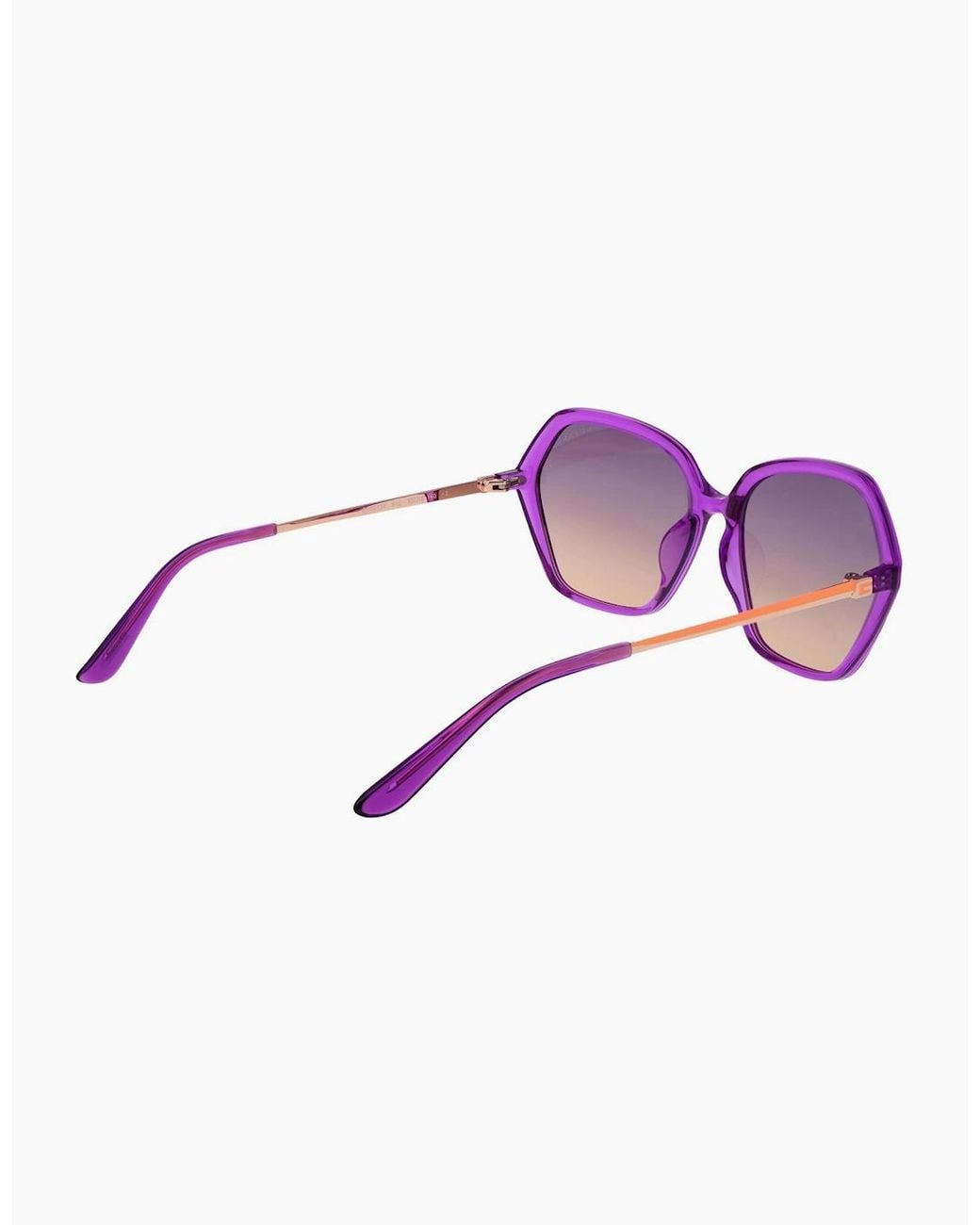 Guess Purple Sunglasses Gu00134 81Z 55