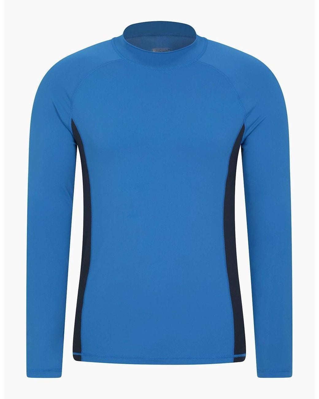 Mountain Warehouse Blue Long-Sleeved Rash Guard for men