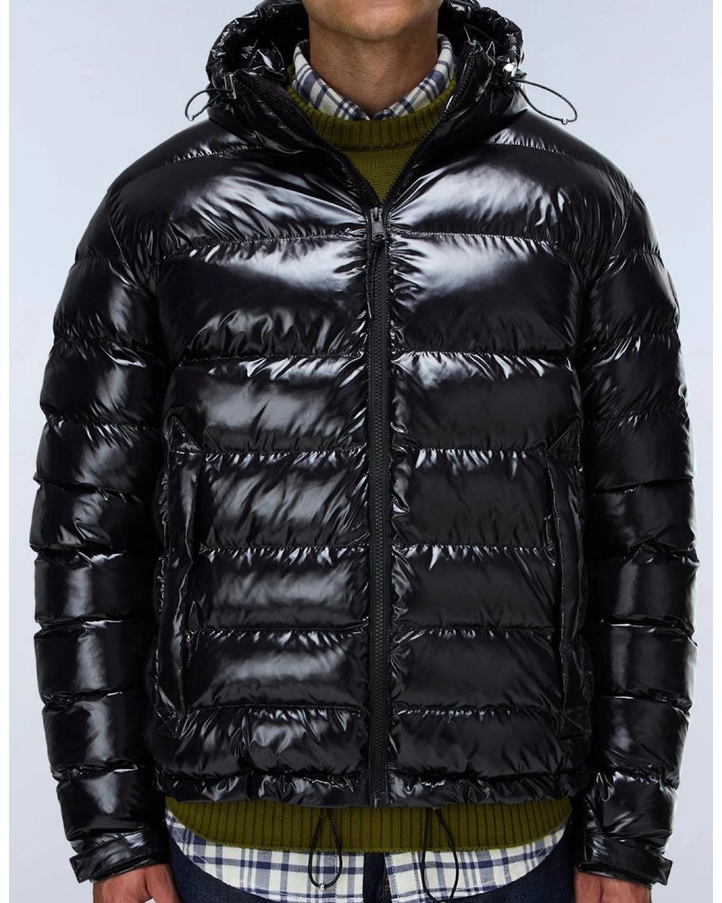 Napapijri Black Terez Shine Puffer Jacket for men