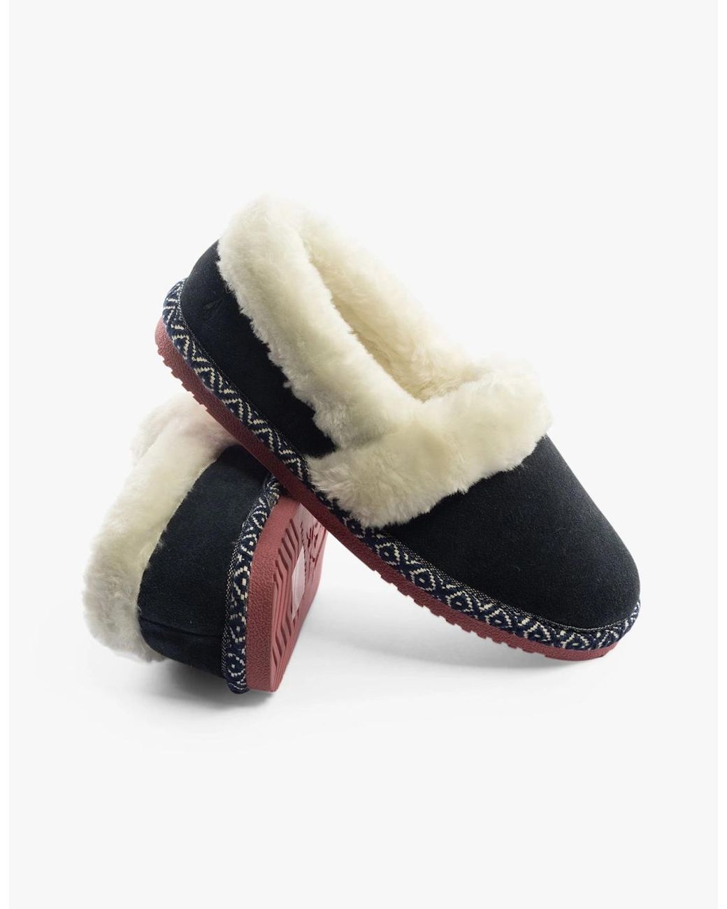 Hush Puppies Blue Ariel Slippers