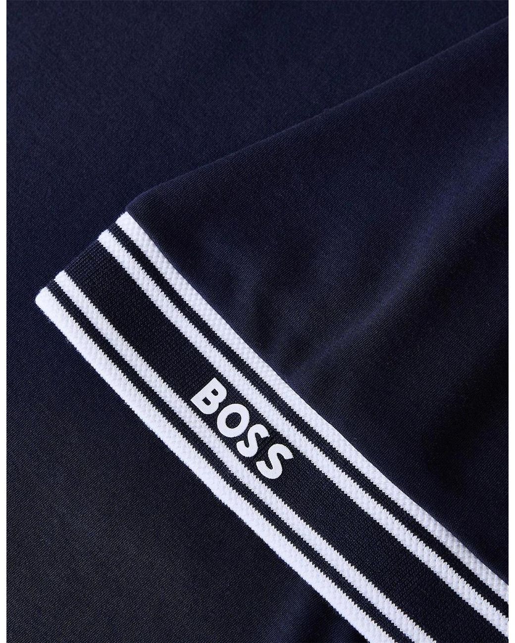 Boss Black Hbg Zone Sleek Button Up Polo Shirt for men