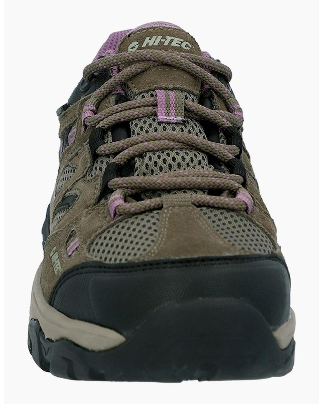 Hi-tec Brown Apex Waterproof Hiking Shoes Taupe