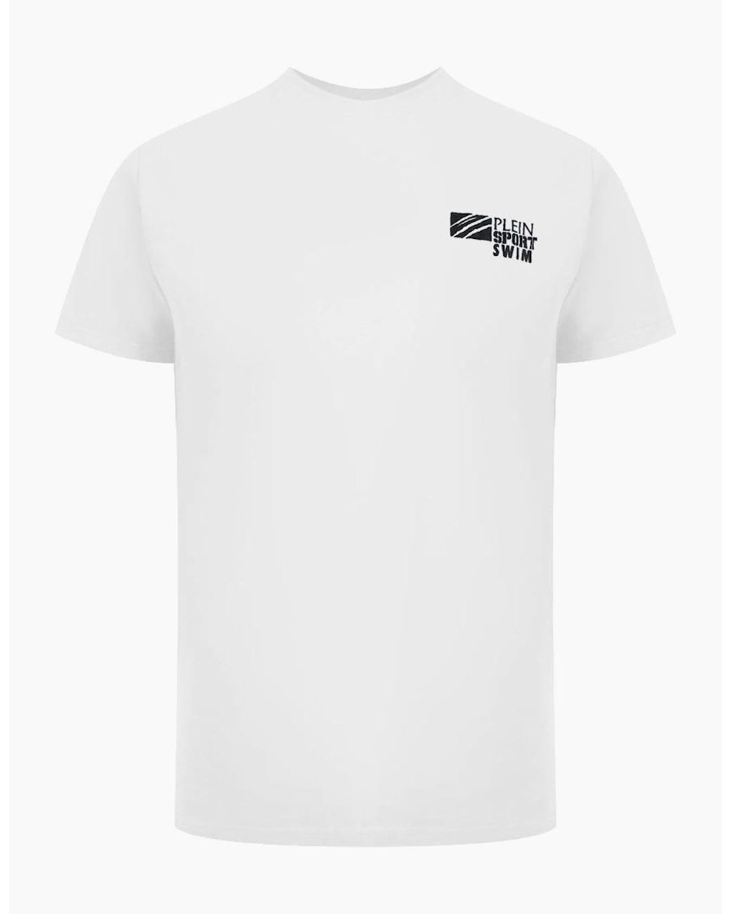 Philipp Plein White Plein Sport Classic Logo T-Shirt