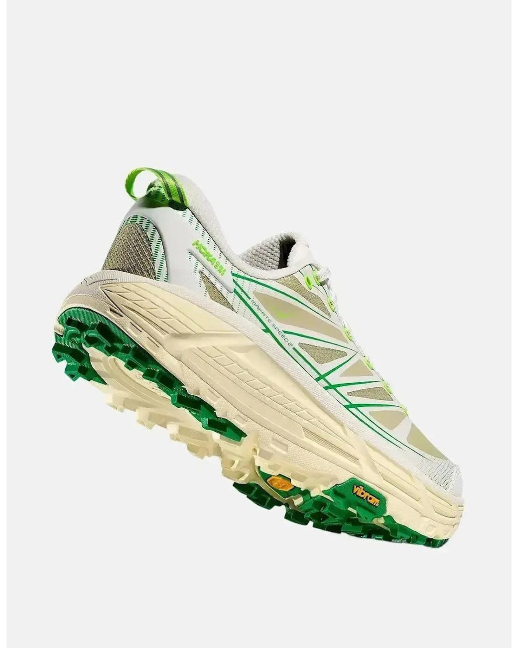 Hoka One One Green Mufate Speed 2 Trainers Fresh Cut Grass