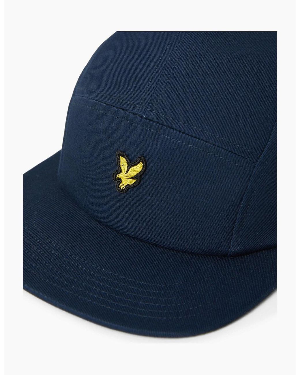 Lyle & Scott Blue 5 Panel Cap for men