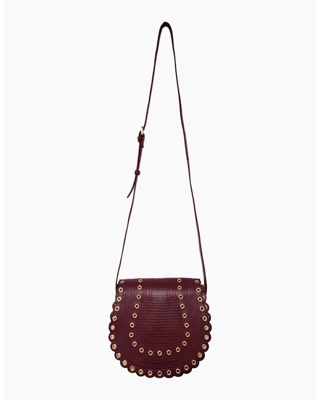 Nooki Design Red Montreal Leather Satchel