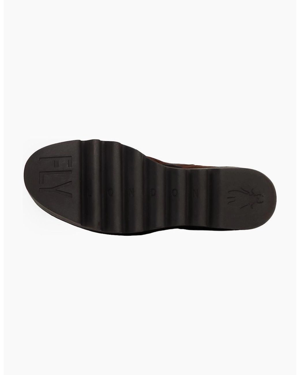 Fly London Brown Birr Wedge Heel Boots