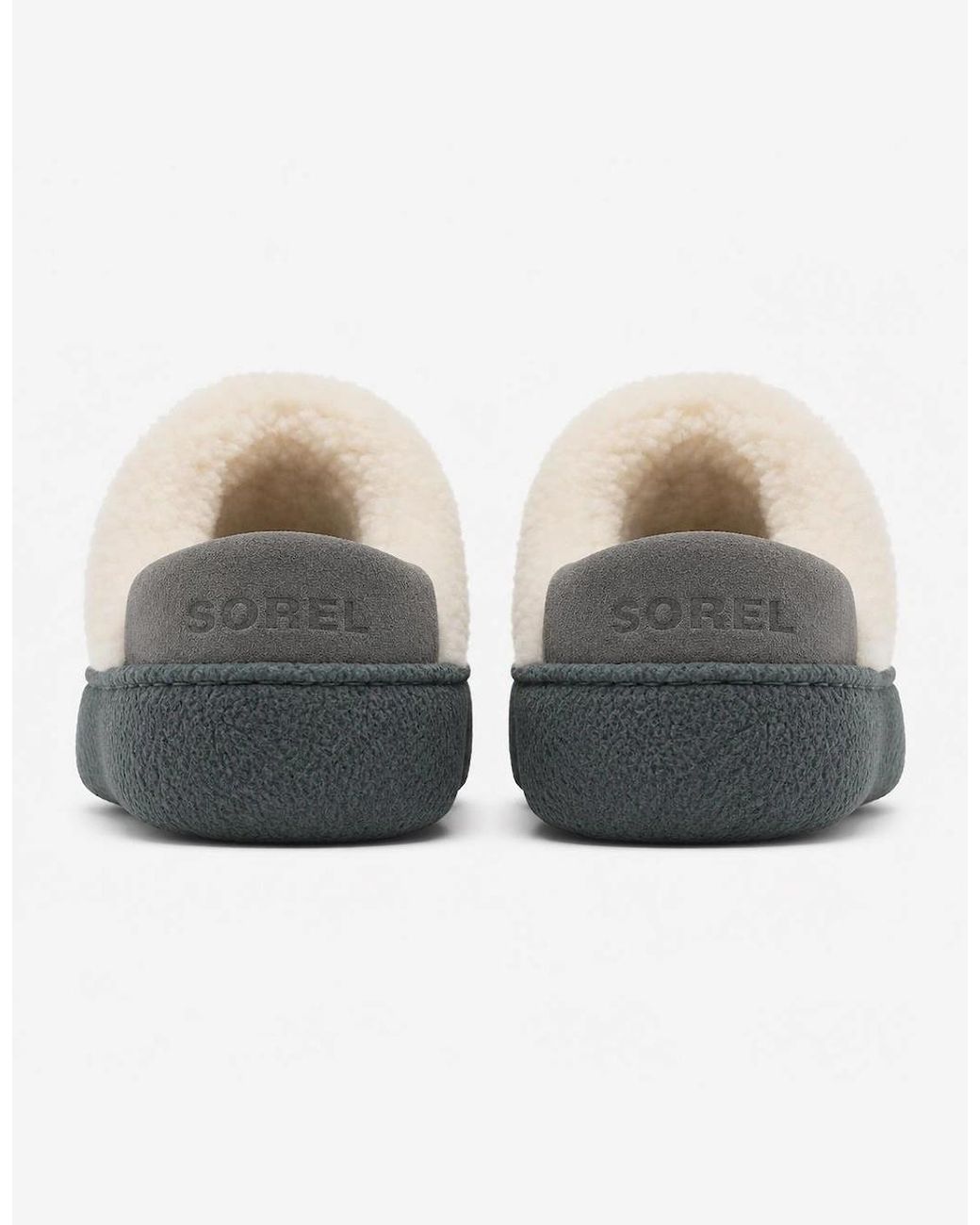 Sorel Gray Nakiska Iii Slide Mules Quarry